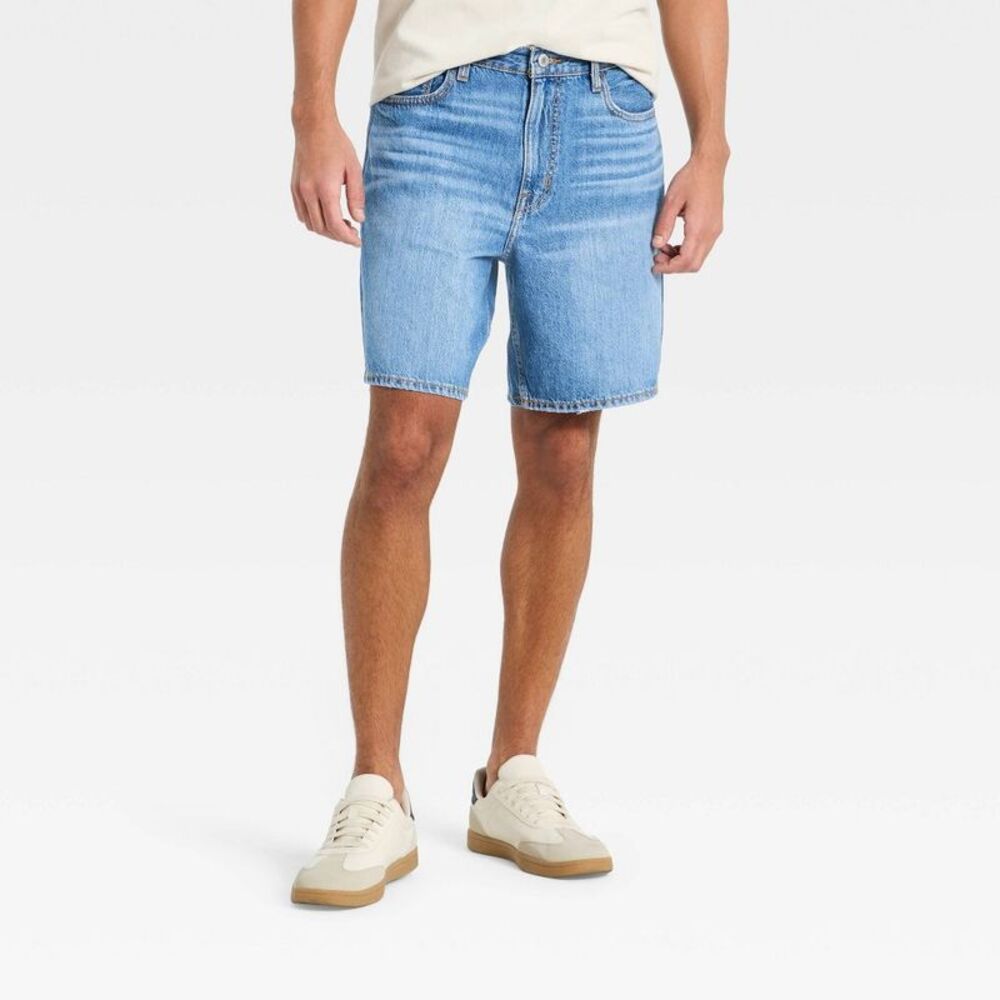 Goodfellow & Co - Men's 8" Jean Shorts - Goodfellow & Co Medium Wash Medium Wash